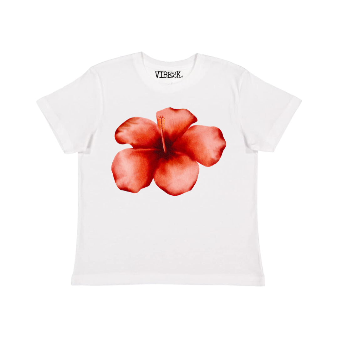 Hibiscus Baby Tee