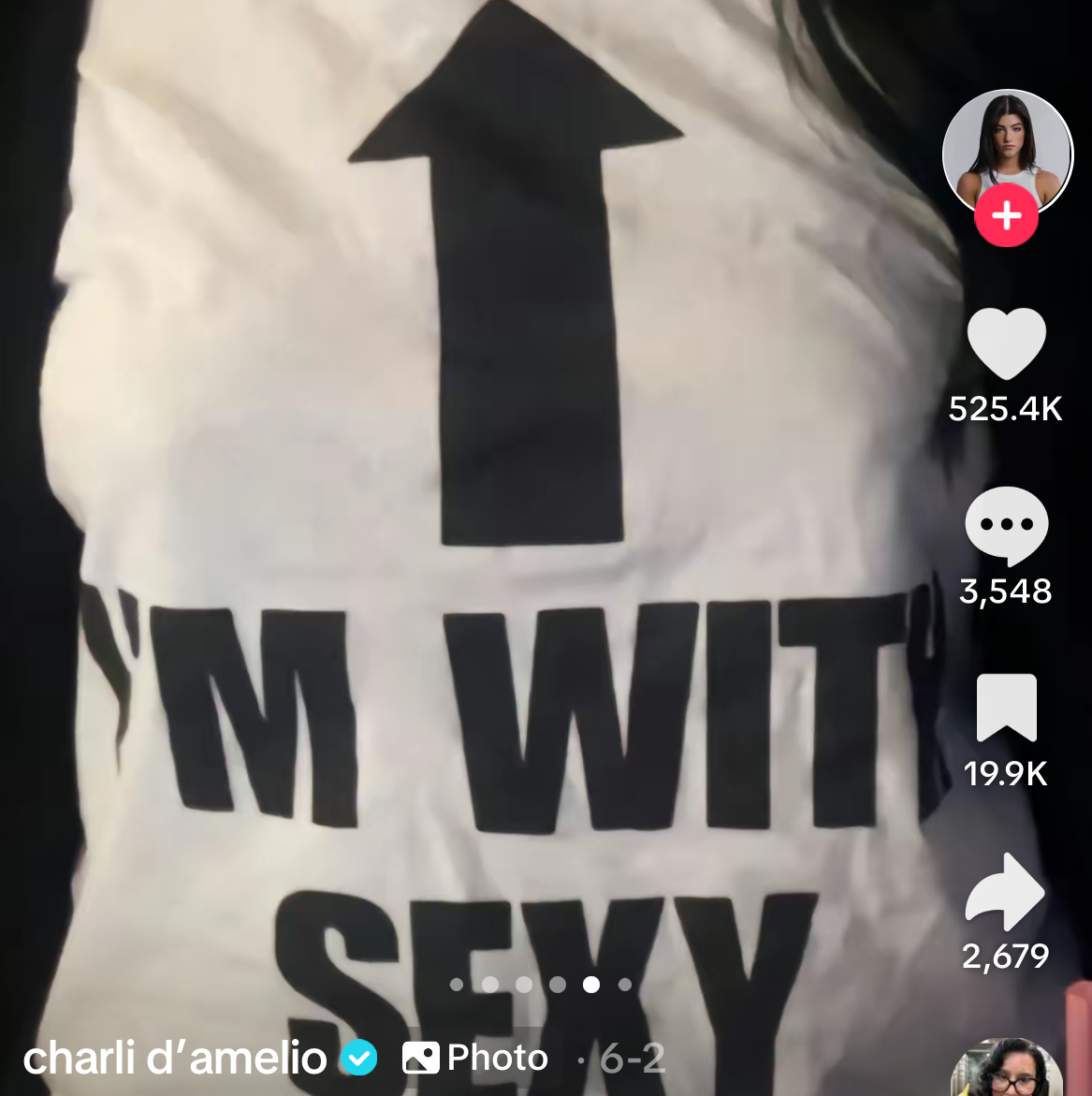 I'm With Sexy Classic Tee