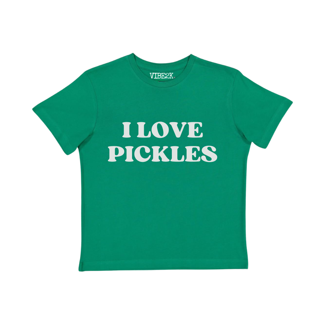 I Love Pickles Baby Tee