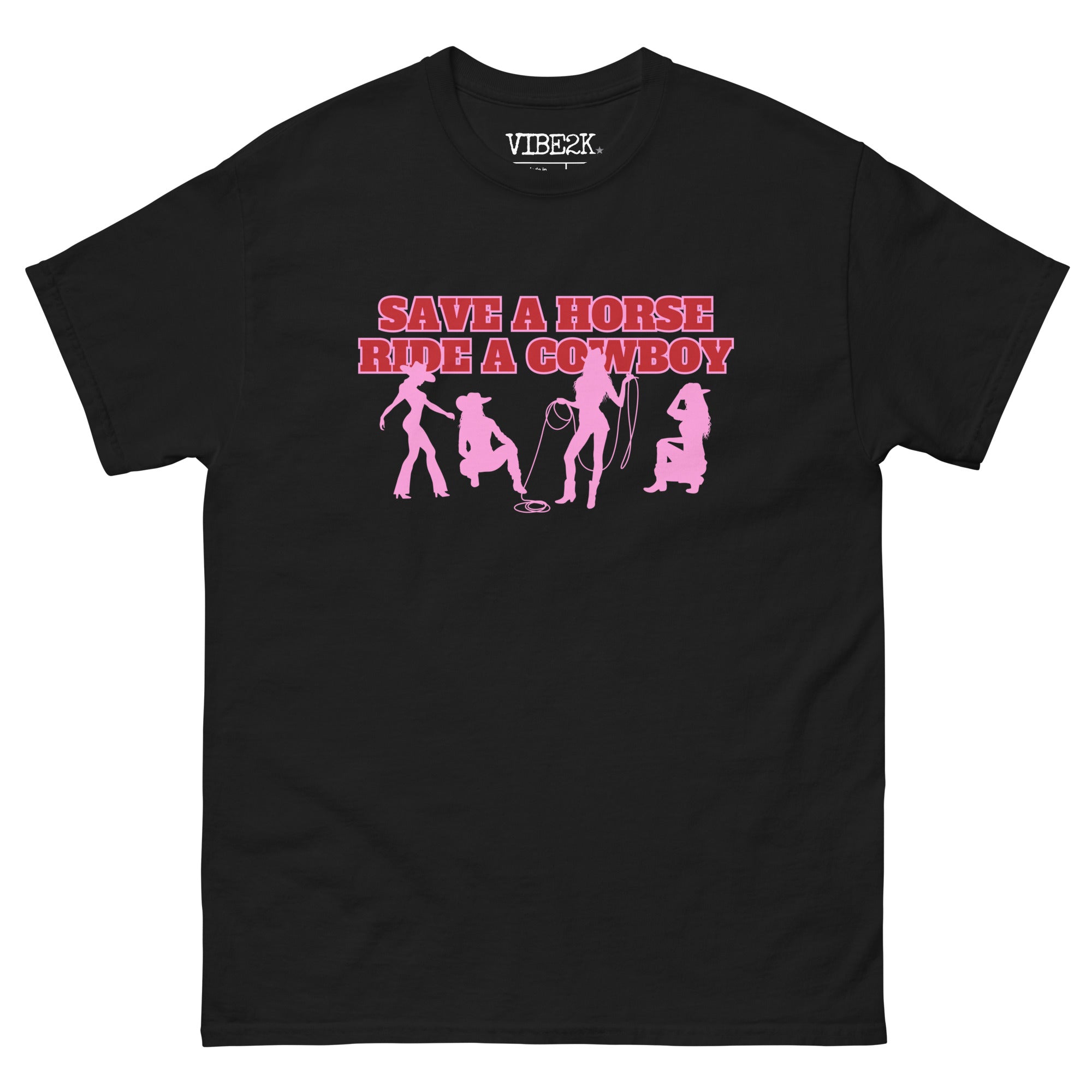 Save A Horse Ride A Cowboy Classic Tee