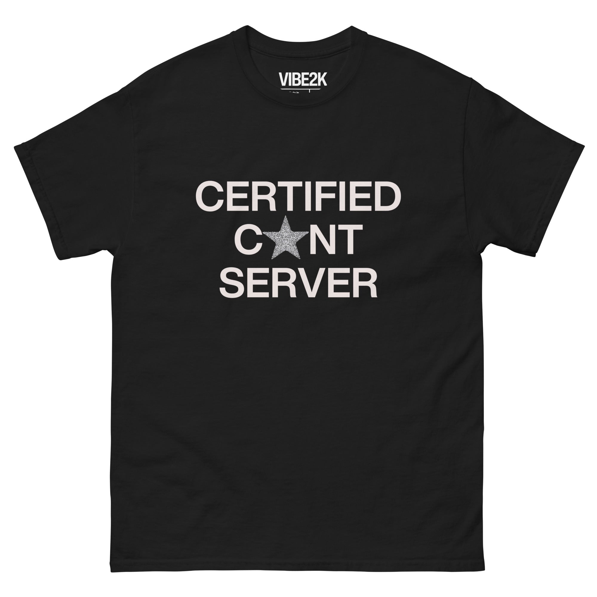 Certified Cunt Server Classic Tee