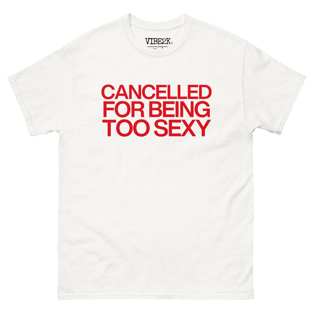 Cancelled For Being Too Sexy Classic Tee